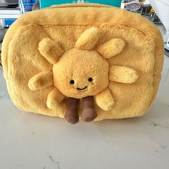 Jellycat Sun Plush Pouch with gift bag - NWT - Picture 6 of 8